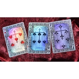 Spielkarten Trinity of Night - Demon Hunter HOLO Playing Cards by Evokad
