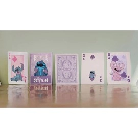 Spielkarten Bicycle Disney Stitch (Purple) Playing Cards by US Playing Card Co