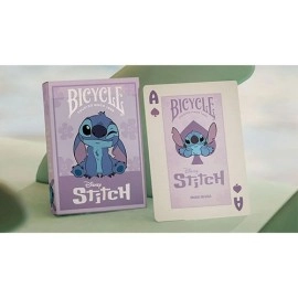 Spielkarten Bicycle Disney Stitch (Purple) Playing Cards by US Playing Card Co