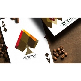 Spielkarten Diamon Playing Cards N° 27 Dark Roast by Dutch Card House Company