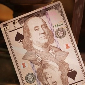 Spielkarten Designer Series:  Legal Tender by Jackson Robinson