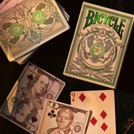 Spielkarten Designer Series:  Legal Tender by Jackson Robinson