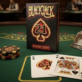 Mazzo di carte Black Jack Playing Cards by Collectable Playing Cards