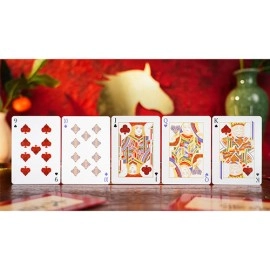 Spielkarten Year of the Horse (Red) Playing Cards by TCC Fashion