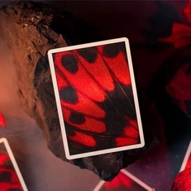 Spielkarten Morpho V2 (Carmine) Playing Cards by TCC Fashion