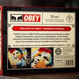 OBEY Jigsaw Puzzle by theory11