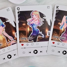 Spielkarten Sweet Cosplay Show - Sweet Tea Party  Playing Cards
