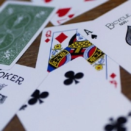 Spielkarten Bicycle Metallic Emerald Playing Cards