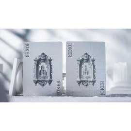 Spielkarten Alabaster David Luxury Playing Cards by TCC Fashion