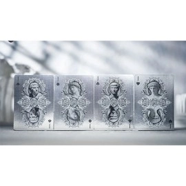 Spielkarten Alabaster David Luxury Playing Cards by TCC Fashion