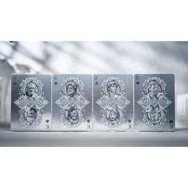 Spielkarten Alabaster David Luxury Playing Cards by TCC Fashion