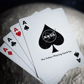 Spielkarten NASA BLACK HOLE "MEATBALL" LOGO PLAYING CARDS