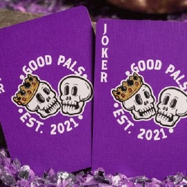 Spielkarten Good Pals Purple Foil Logo Playing Cards