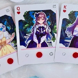 Spielkarten Sweet Cosplay Show - Mirage Corridor (Grading Box) Playing Cards