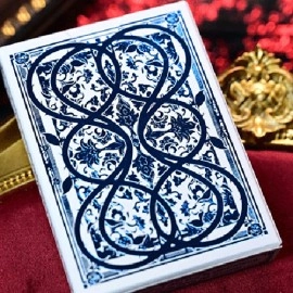 Spielkarten Wars of the Roses (Blue Tuck-2nd Edition Edge-dyed) Playing Cards