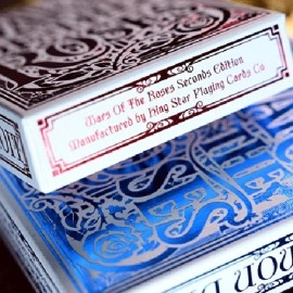 Spielkarten Wars of the Roses (Blue Tuck-2nd Edition Edge-dyed) Playing Cards
