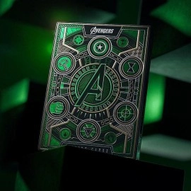 Spielkarten Avengers Green: Edition Playing Cards by Theory11