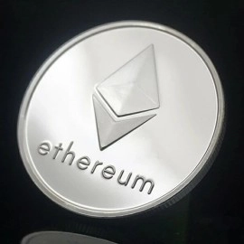 Ethereum Coin Silver