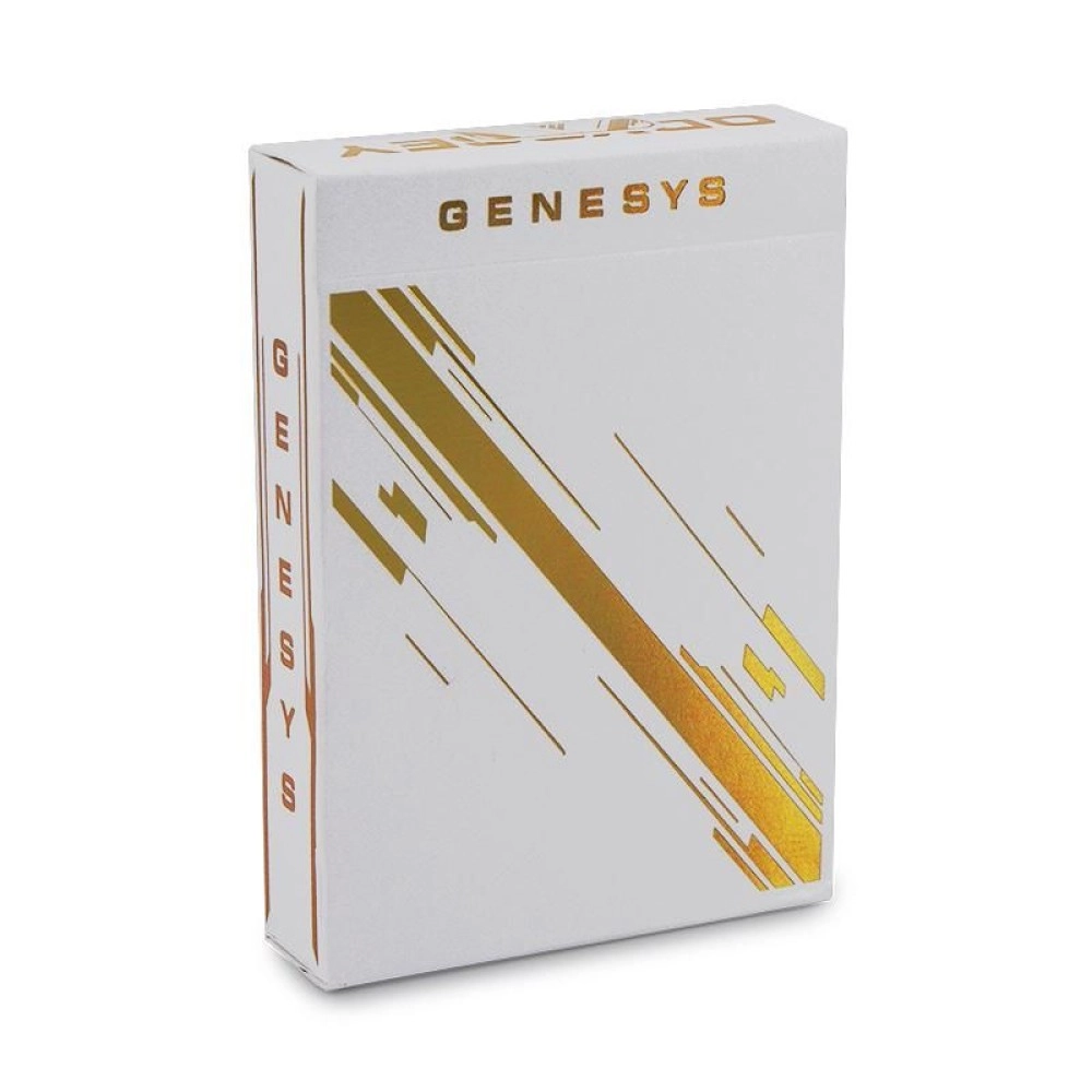Spielkarten Odyssey Genesys White and Golden by Sergio Roca