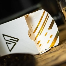 Spielkarten Odyssey Genesys White and Golden by Sergio Roca
