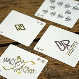 Spielkarten Odyssey Genesys White and Golden by Sergio Roca