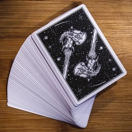 Spielkarten Space Pizza Playing Cards by Tara Studio