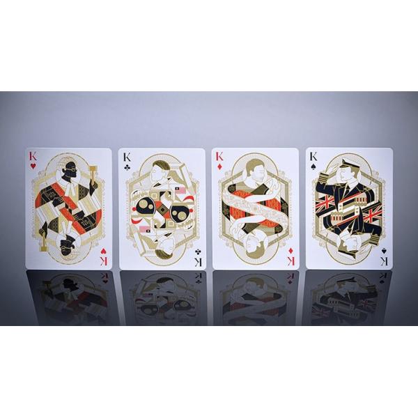 Solidarity (Navy Blue) Playing Cards By Riffle Shuffle