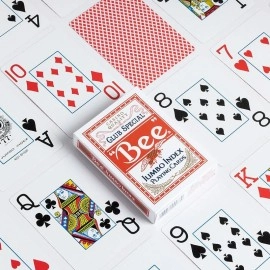 Spielkarten Cards Bee - Casino Quality Jumbo index - Red Back
