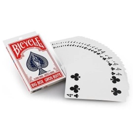 Spielkarten Bicycle - Big Box - Forcing deck - Red