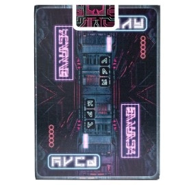 Spielkarten Bicycle Cyberpunk Cybercity Playing Cards by US Playing Card Co