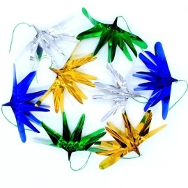 Deluxe Sprinkle Flowers - Silver