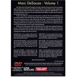 Master Works of Conjuring Vol. 1 by Marc DeSouza - DVD