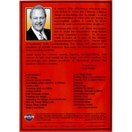 Chinese Linking Rings by Bob White - DVD