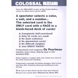 Colossal Blizzard by Anthony Miller and Penguin Magic - DVD