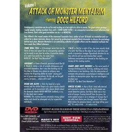 Attack Of Monster Mentalism - Volume 1 by Docc Hilford - DVD