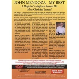 John Mendoza - My Best - 3 DVD Set