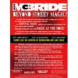Magic At The Edge by Jeff McBride - 3 DVD SET