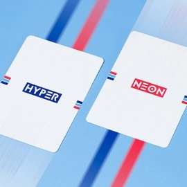 Spielkarten HYPER NEON Playing Cards by Riffle Shuffle