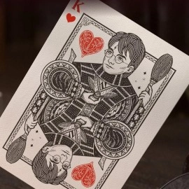 Baraja de cartas Harry Potter (Blue-Ravenclaw) Playing Cards by Theory11