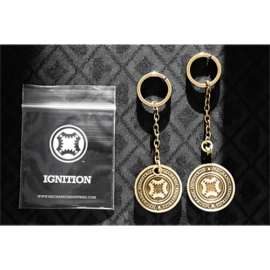 Ignition (Bronze Keyring + gimmick) by Mechanic Industries