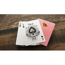 Spielkarten Bee Lotus Casino Grade (Red) Playing Cards