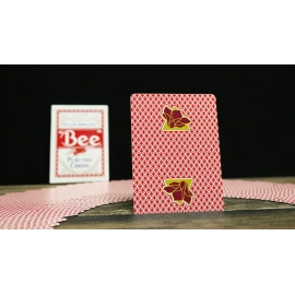 Spielkarten Bee Lotus Casino Grade (Red) Playing Cards