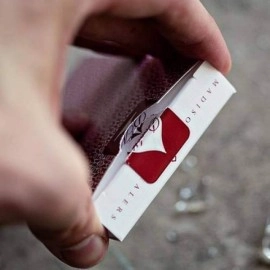 Spielkarten Madison Bordered Dealers by Daniel Madison & Ellusionist - Red