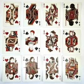 Spielkarten Star Wars Light Side Silver Edition V1 Playing Cards (White) by Theory11 - White and Gold Box
