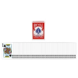 Bicycle Supreme Line - One way forcing deck - Red back (KS)