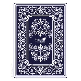 Three & a Half of Clubs Mega Card by Magical Tales