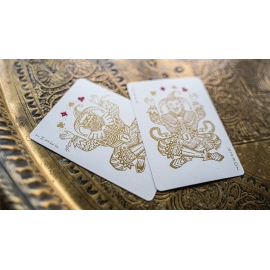 Spielkarten White Gold Edition V3 Playing Cards by Joker and the Thief