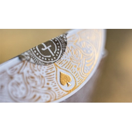 Spielkarten White Gold Edition V3 Playing Cards by Joker and the Thief